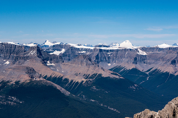Bryce, Clemenceau and Columbia in the distance.