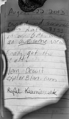 Murchison summit register.