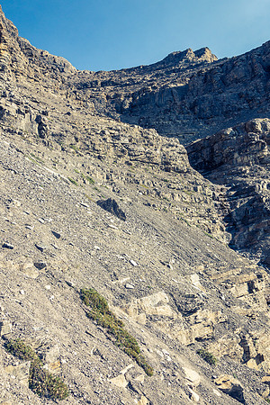 Descending the amphitheater.
