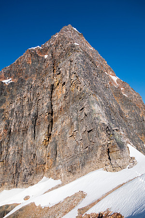 The ridge looks intimidating but there's always an 'easy' way when you need it.