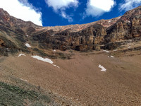 We are delighted to be down the south bowl and off the mountain finally!