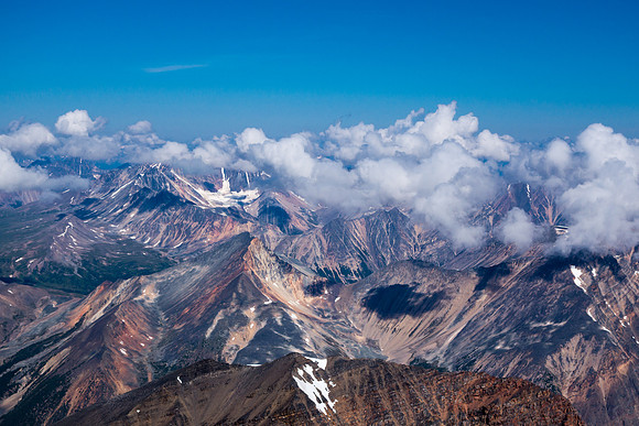 Gorgeous Jasper colors north of Cavell.