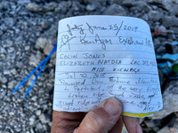 Summit register is pretty sparse for an easy peak.