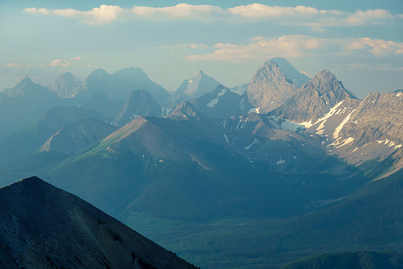 French, Prairie Lookout, Commonwealth, Robertson, Birdwood, Smuts, Tent Ridge, Pig's Tail.