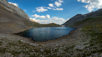 Hiking around the lower Turbulent Lake.