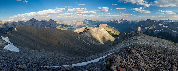 Old Goat and Nestor at left with Cone Mountain at right.