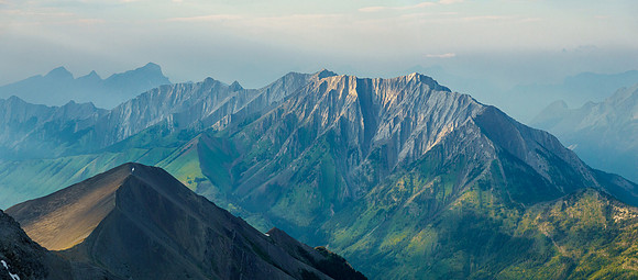 Rundle (L) and Goatview.