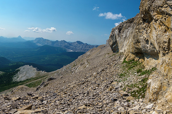 Traversing south to the bulge.