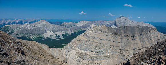 Funnel (L) and Tornado & Battleship (R) mountains.