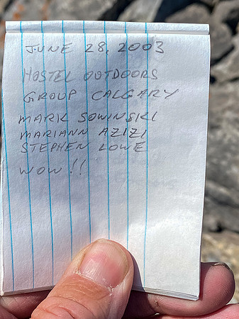 Summit register.