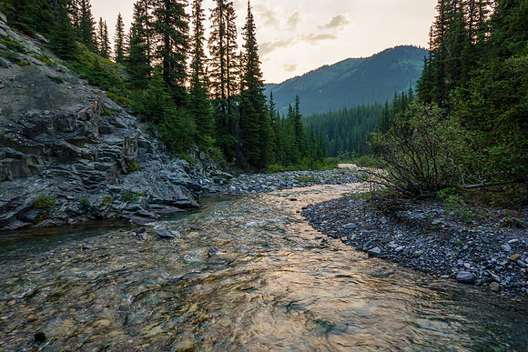 North Burnt Timber Creek.