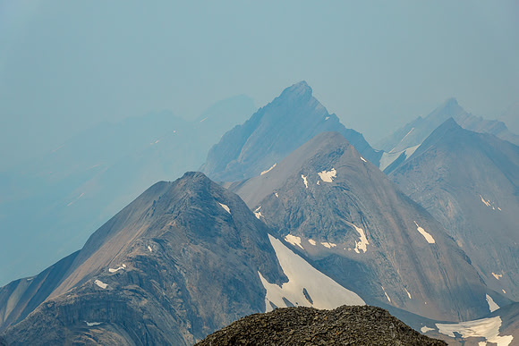 Mount Mercer with Allenby to the right.