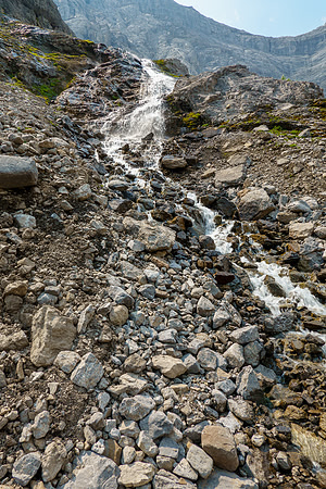 Hiking up the Cone Mountain access drainage.
