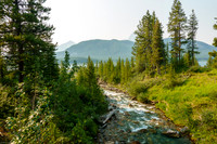 Turbulent Creek from the bridge.