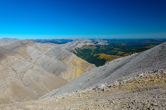 Views over my approach valley.