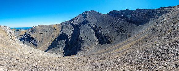 View back to Zombie Peak.