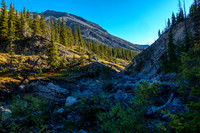 Views back up valley.