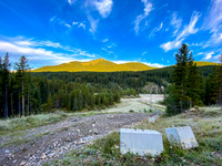 Looking down the start of the Sheep Creek track.