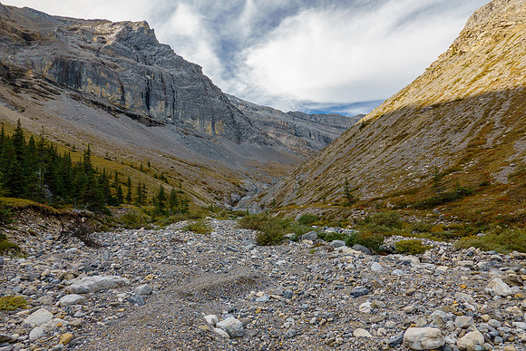 The approach valley to Zombie is gorgeous.