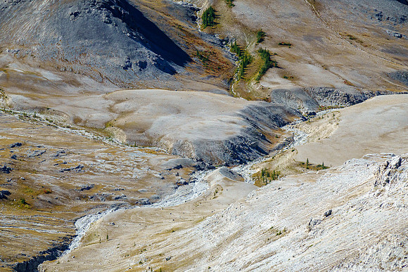 A hidden valley tucked to the west of Zombie.