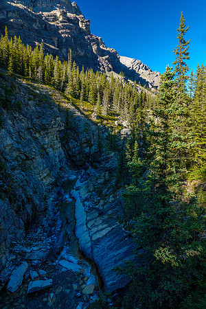 Exiting the somewhat manky Sheep Creek / drainage.
