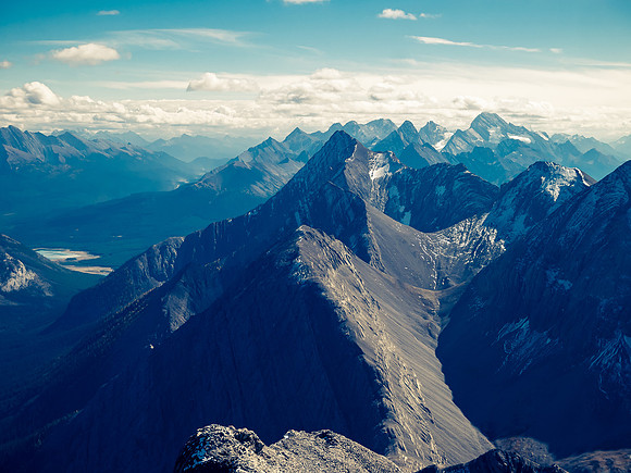 Views to Cone Mountain.