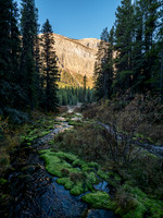 Hiking the Bryant Creek trail past Big Springs campground.