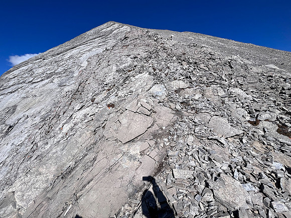 Upper SW summit slopes.