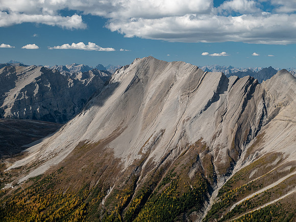 Unnamed outlier over Allenby Pass.