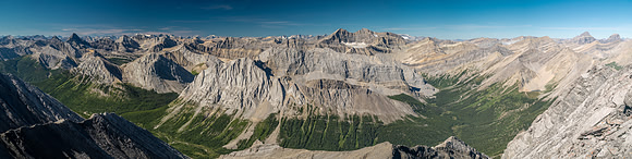 Summit views from Cuthead Peak.