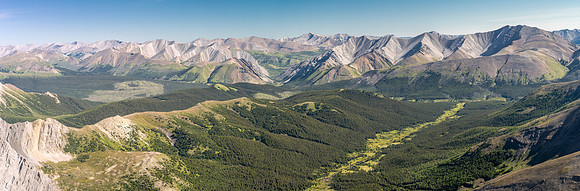 Summit views from Cuthead Peak.
