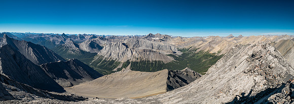 Summit views from Cuthead Peak.