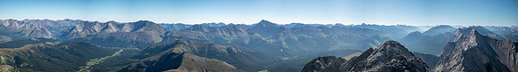 Summit views from Cuthead Peak.