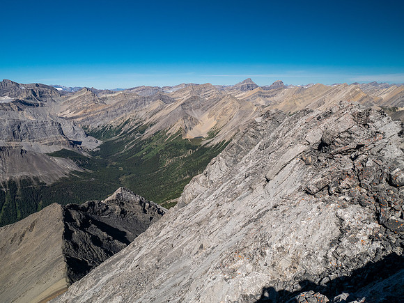 Summit views from Cuthead Peak.