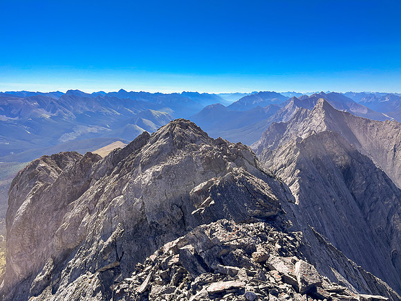 Summit views from Cuthead Peak.