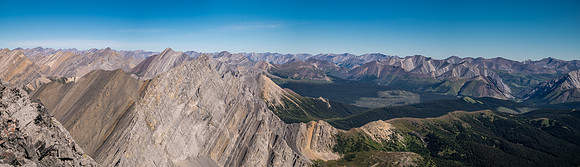 Summit views from Cuthead Peak.