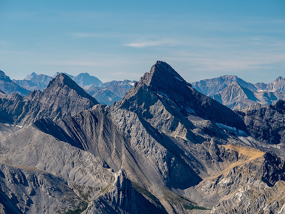 Summit views from Cuthead Peak.