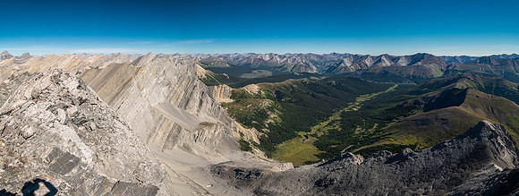Summit views from Cuthead Peak.