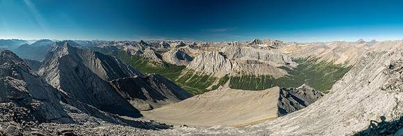 Summit views from Cuthead Peak.