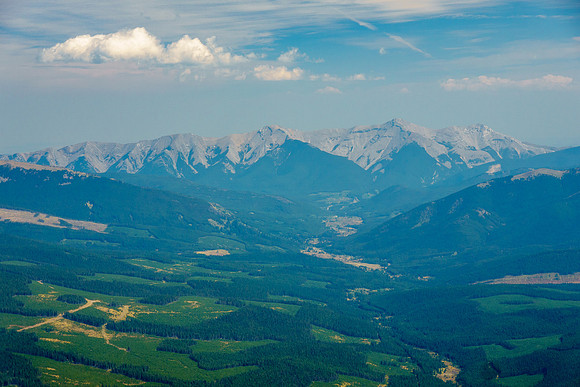 Views to Mount Burke.