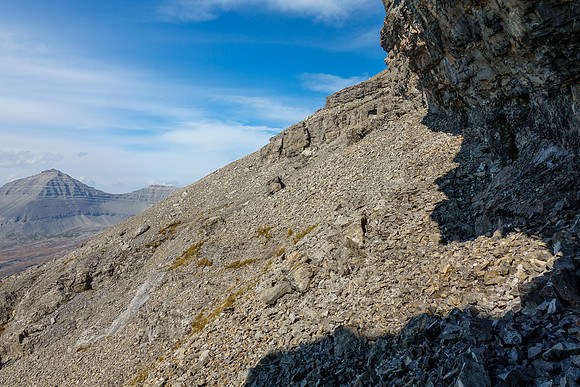 Almost done the traverse.