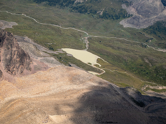 Views over Jonas Pass from the summit of Mount Struan.