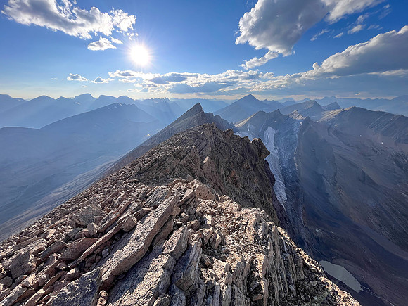 Stunning views from Andover Peak.
