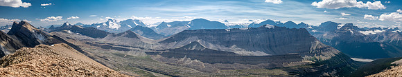 Views over Beauty Creek valley from Wurzburg.