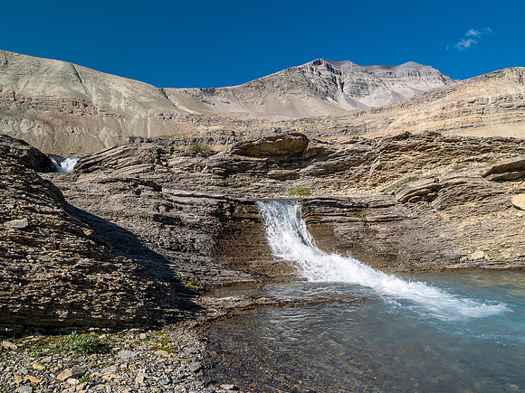 Crossing Beauty Creek.