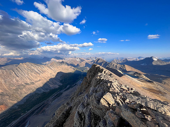 Stunning views from Andover Peak to the White Goat Wilderness.