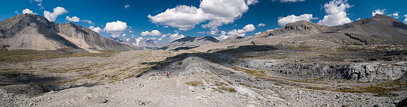 Hiking the north route from Wilcox Lake / Pass to Tangle Falls.