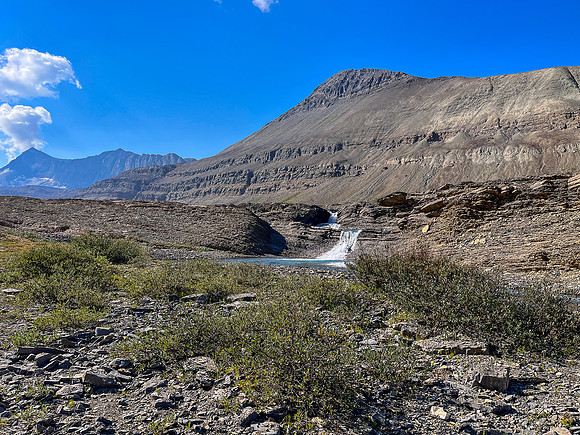 Crossing Beauty Creek.