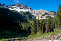Views back down valley.