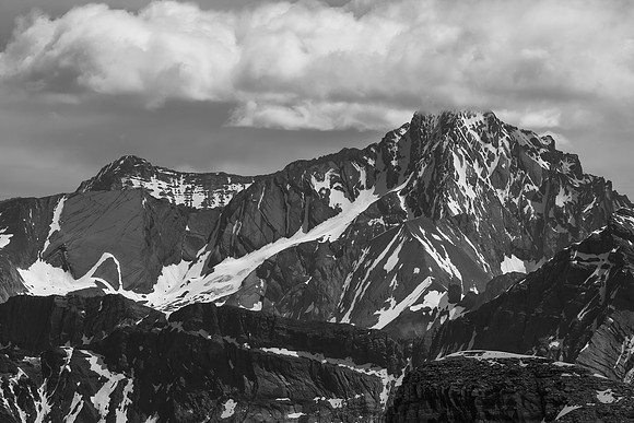 Mount Sir Douglas with its west ridge looking gnarly from this angle!